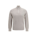 Brunello Cucinelli Beige Cotton Sweatshirt
