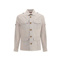 Brunello Cucinelli Beige Cotton Coat