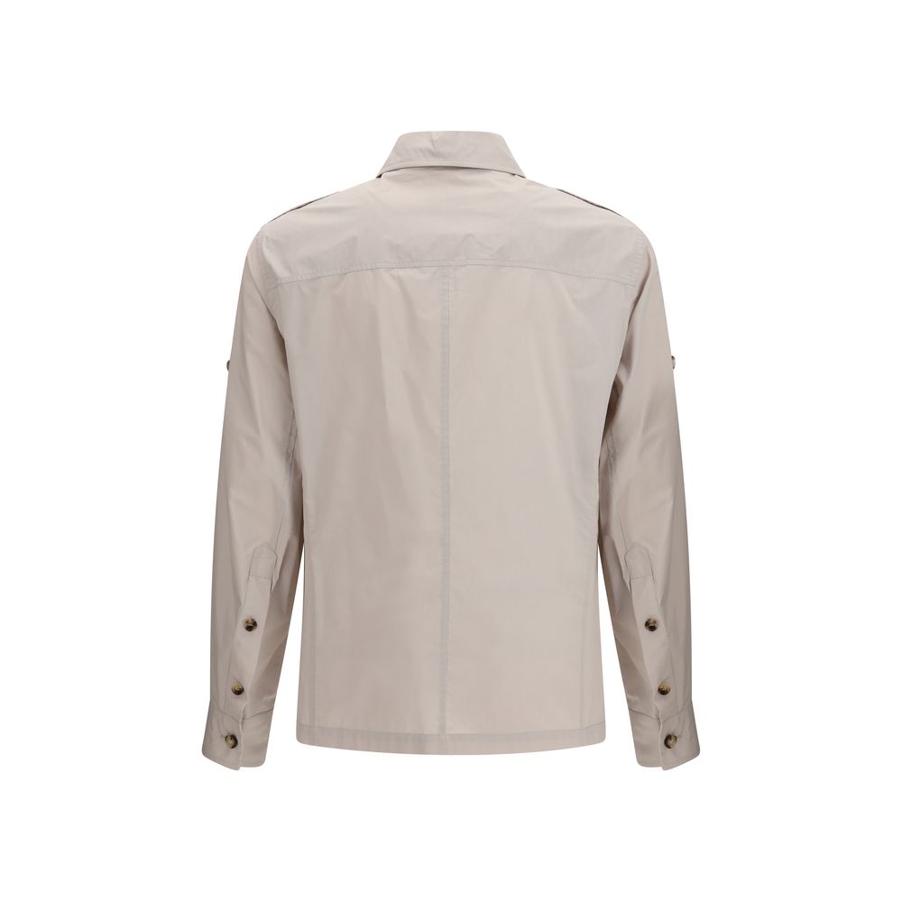 Brunello Cucinelli Beige Cotton Coat